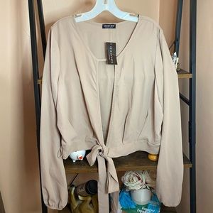 Fashion Nova Crop Blouse